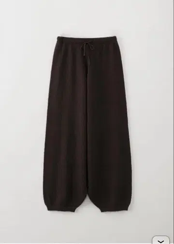 ohotoro balloon knit pants brown