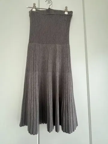 FITH 그레이 플리츠 스커트