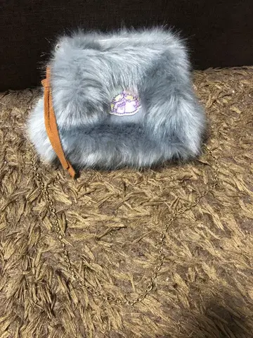 산리오 리틀트윈스타 키키라라 퍼 숄더백 파우치