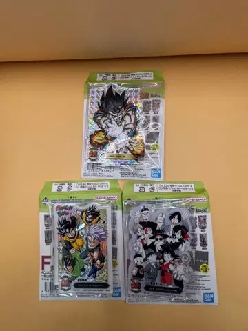 시크릿 드래곤볼 40th 제일복권 F상 3개