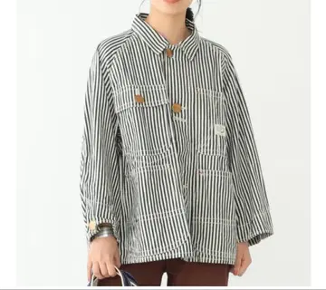 BEAMS BOY x 오어슬로우 커버올 히코리