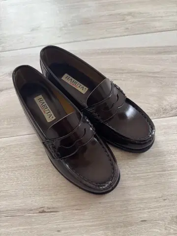 HARUTA ARVIN 다크 브라운 로퍼