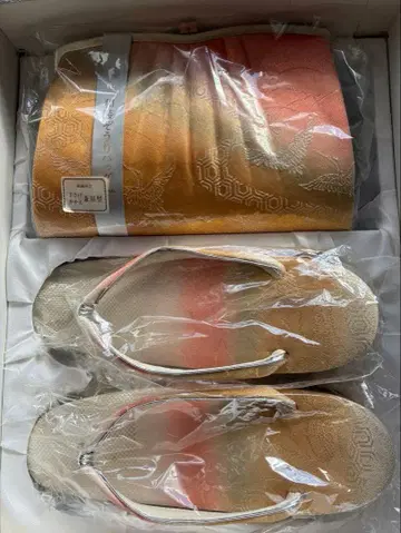 일본 의류 복주머니 백 세트