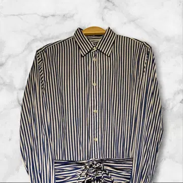 폴로 랄프로렌 셔츠 원피스 스트라이프 블루 파랑 2