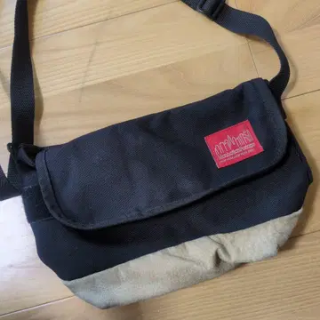 Marathon Passage 숄더백 블랙/베이지