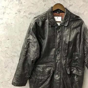 90s 빈티지 블랙 가죽 자켓 램 가죽 양가죽 리얼 가죽