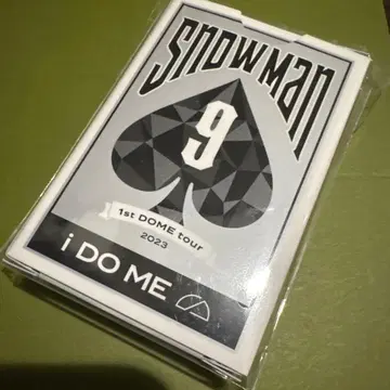 Snow Man 1st DOME tour 2023 굿즈 카드놀이