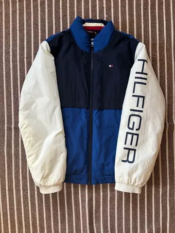 TOMMY HILFIGER 점퍼 블루종 M 사이즈 네이비 블루