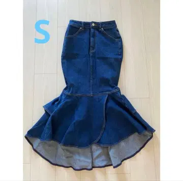 에이미 이스트 월 eimy istoire 데님 머메이드 스커트