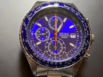 SEIKO 플라이트 마스터 크로노그래프 7T92 새상품급