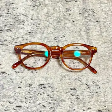 [1회 착용] Zoff 안경 웰링턴 도수 없음 패션 안경