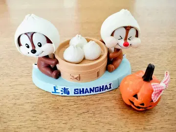 칩과 데일 상하이 디즈니 리조트 피규어