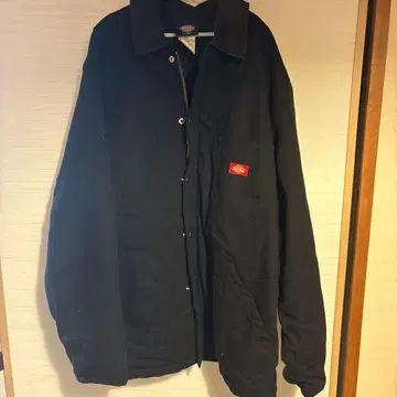 디키즈 코튼 자켓 블랙 버튼 포함