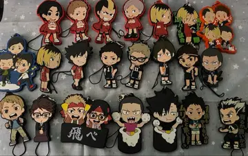 하이큐 제일복권 러버 마스코트 모음 카라스노 네코마 후쿠로다니