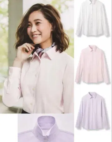 [ 미사용 ] SUNPEXIST 긴팔 셔츠 7장 세트 핑크 보라색 11호