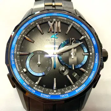 카시오 CASIO OCW-S3400 오시아나스 만타 솔라 전파 남성용