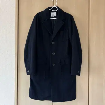 Seven days Sunday 네이비 체스터 코트 M 남성용