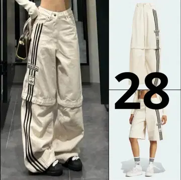 인기 아디다스 아디 블레이크 데님 팬츠 2-in-1 28인치