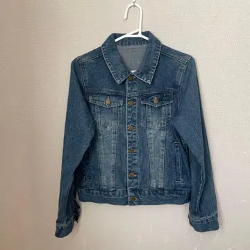 캐주얼 데님 자켓 블루