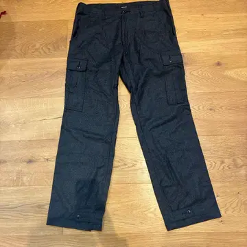 sage de cret 카고 팬츠 다크 그레이