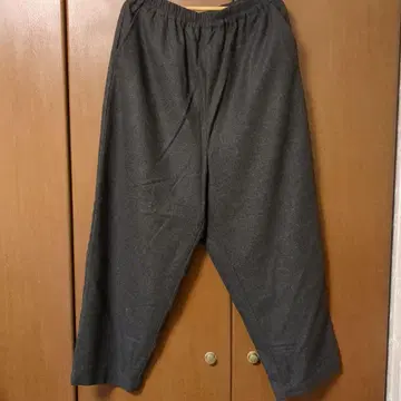 [ 새상품급 ] nachukara 울 혼방 테이퍼드 팬츠