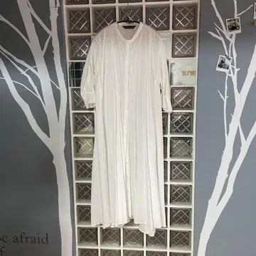 화이트 셔츠 원피스 긴팔