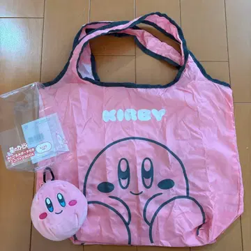 보물섬 별의 커비 봉제 인형 파우치 포함 에코백