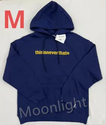 thisisneverthat 네이비 후드 부착 후드티