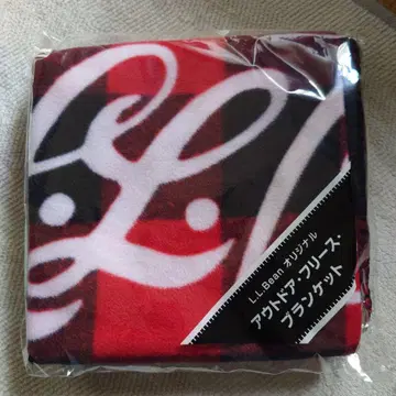 L.L.Bean 체크 무늬 타월 담요 1000x710mm