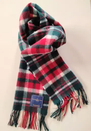 [ 새상품급 ] 타탄 머플러 MADE IN SCOTLAND 램스울