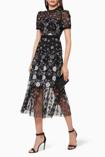 SELF-PORTRAIT 원피스 드레스