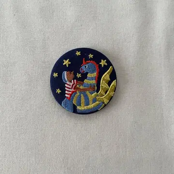 엘머의 모험전 엘머와 용 배지 브로치