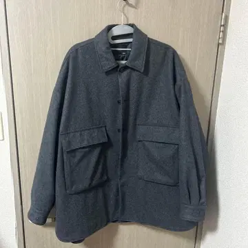 HARE BIG 셔츠 블루종 자켓