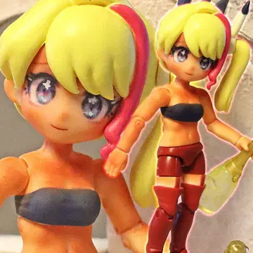 링크 트래블러스 금발 아이돌 해적 밀가루 피부 커스텀 재도색