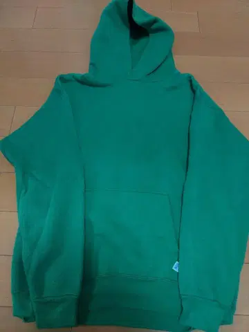 DISCUS ATHLETIC 그린 후드티 Medium 블랭크