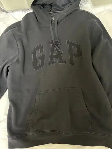 GAP 로고 플리스 후드티