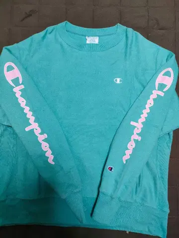 Champion 파랑 택 2000년대 리버스 위브