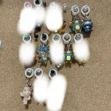 요괴워치 메지루시 액세서리 요괴워치 클리어 마스코트