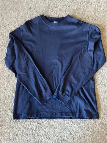 루프 휠러 loopwheeler 롱 T 네이비 M 사이즈