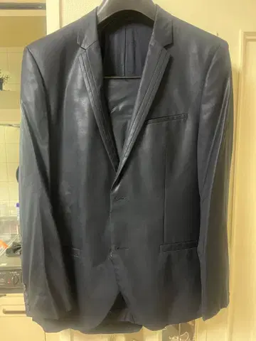 BOSS 네이비 정장 자켓과 팬츠 세트 48