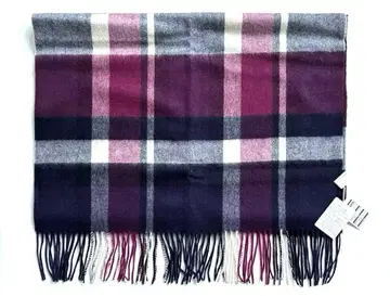 UNTITLED 체크 무늬 머플러