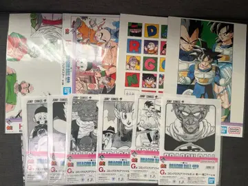 제일복권 드래곤볼 40th G상 H상 파일 포스터 일괄