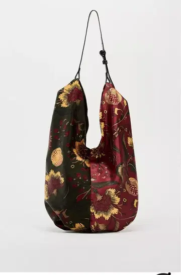 ZARA 꽃무늬 숄더백 수납 가방 포함
