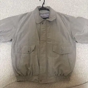 그레이 점퍼 블루종