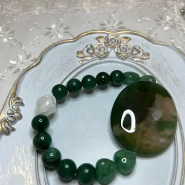 그린 벚꽃 마노, 아벤츄린 팔찌