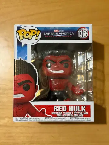 [ 새상품 ] FUNKO Pop! RED HULK 1366 레드헐크