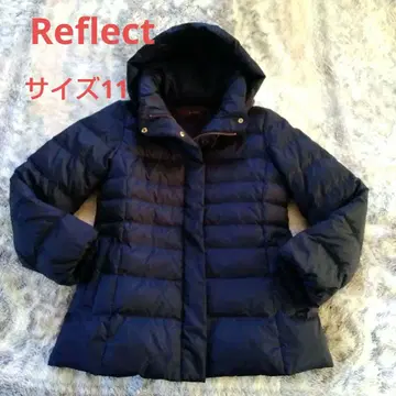 새상품급 리플렉트 숏 다운 자켓 사이즈 11 다크 네이비