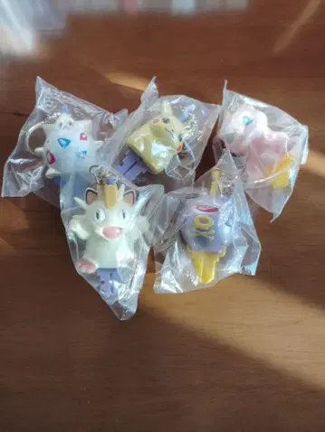 포켓몬 키링 5세트