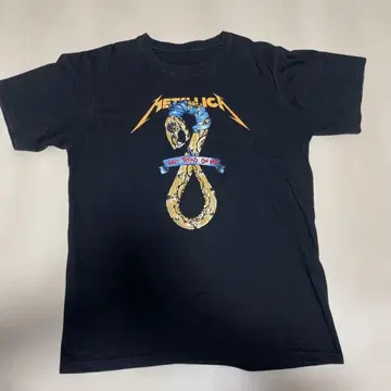 Metallica 티셔츠 블랙