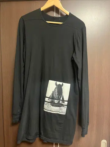 Drkshdw 패치 롱T셔츠